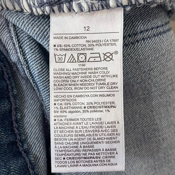 Old Navy High-Rise Wow Flare Jeans Women’s Size 12 Medium Wash Stretch - Picture 10 of 11